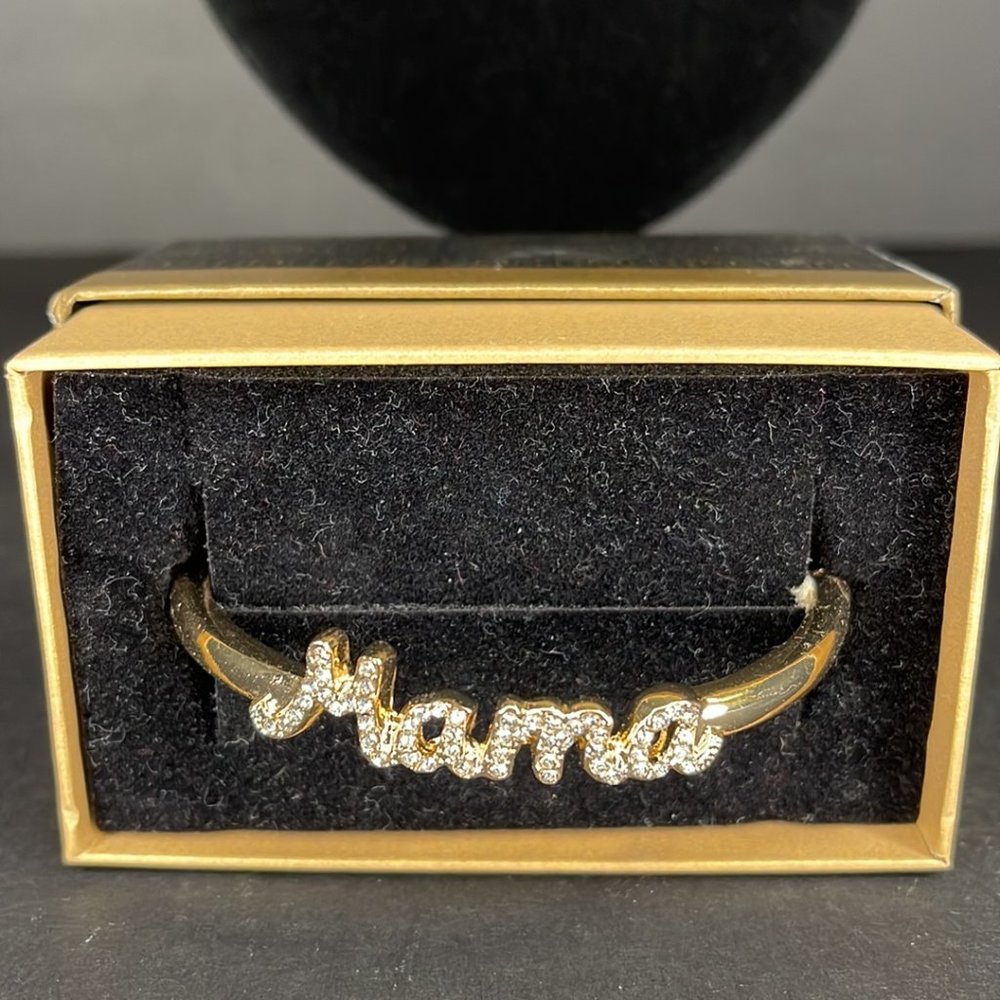 Monet Jewelry "Mama" Bangle Bracelet - Picture 4 of 7